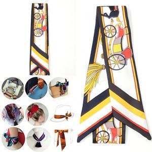 ⤵⤵2pcs Exquisite Horse Design Cotton Scarves